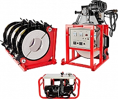 Гидравлический стыковой сварочный аппарат для пнд труб Gas Fusion Red-500 (220 V) Гидравлический стыковой сварочный аппарат для пнд труб Gas Fusion Red-500 (220 V)