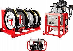 Гидравлический стыковой сварочный аппарат для пнд труб Gas Fusion Red-800 Гидравлический стыковой сварочный аппарат для пнд труб Gas Fusion Red-800