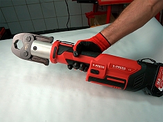 Использование пресс-клещей Voll SV 35 Использование пресс-клещей Voll SV 35