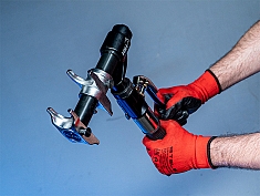 Использование ручного гидравлического аксиального пресса Voll V-PexPress MH32