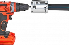 Использование устройства для снятия оксидного слоя и торцовки полиэтиленовых труб Gas Fusion УСО-25Т Использование устройства для снятия оксидного слоя и торцовки полиэтиленовых труб Gas Fusion УСО-25Т