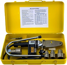 Комплектация паяльника для полипропиленовых труб Kern Welder R40E Комплектация паяльника для полипропиленовых труб Kern Welder R40E