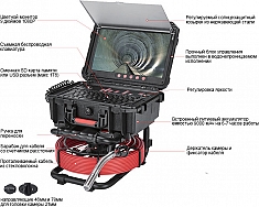 Комплектующие проталкиваемой системы телеинспекции Rotorica Pipe Eye 30/219 Комплектующие проталкиваемой системы телеинспекции Rotorica Pipe Eye 30/219
