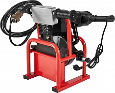 Нагреватель и торцеватель в боксе гидравлического стыкового сварочного аппарата для пнд труб Gas Fusion Red-160 Нагреватель и торцеватель в боксе гидравлического стыкового сварочного аппарата для пнд труб Gas Fusion Red-160