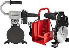 Нагреватель, торцеватель, бокс механического стыкового сварочного аппарата для пнд труб Gas Fusion Red-160V4 Нагреватель, торцеватель, бокс механического стыкового сварочного аппарата для пнд труб Gas Fusion Red-160V4