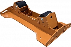 Усиленная вращательная роликовая опора для труб ПНДело РО-1220ТВ